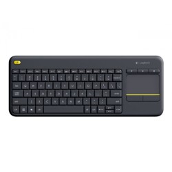 Logitech Wireless Touch Keyboard K400 Plus Negro