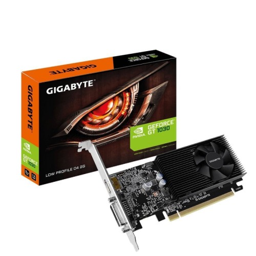 Tarjeta Gráfica Gigabyte GeForce GT 1030 Low Profile D4 2GB GDDR4