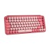 Logitech POP Keys Wireless Pink Keyboard