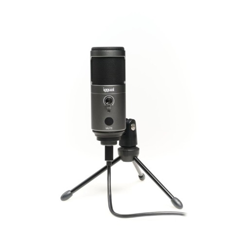 Iggual Podcasting Pro Microphone Gray