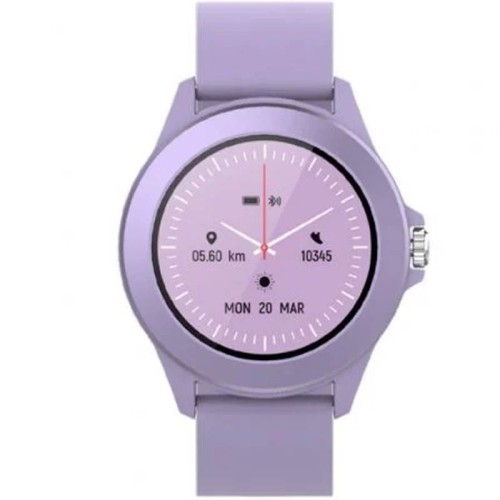 Smartwatch Forever Colorum CW-300 1.22"IPS Bluetooth 5.3 Purpura