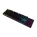 Krom Kasic Gaming Rainbow RGB Red Switch Keyboard Black