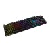 Krom Kasic Gaming Rainbow RGB Red Switch Keyboard Black