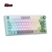 Royal Kludge RKR75 ISO-ES Hot-Swappable Switch Silver Speed Keyboard