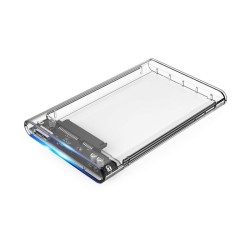 Coolbox SCT-2533 USB 3.0 2.5'' Transparente - Carcasa Disco Duro