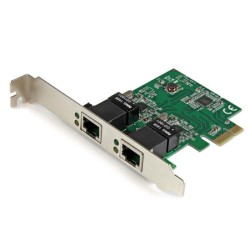 Startech Adaptador PCI-E 2 Puertos Gigabit - Tarjeta de Red