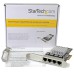 Startech PCI Express x4 Gigabit Ethernet Network Card with 4 RJ45